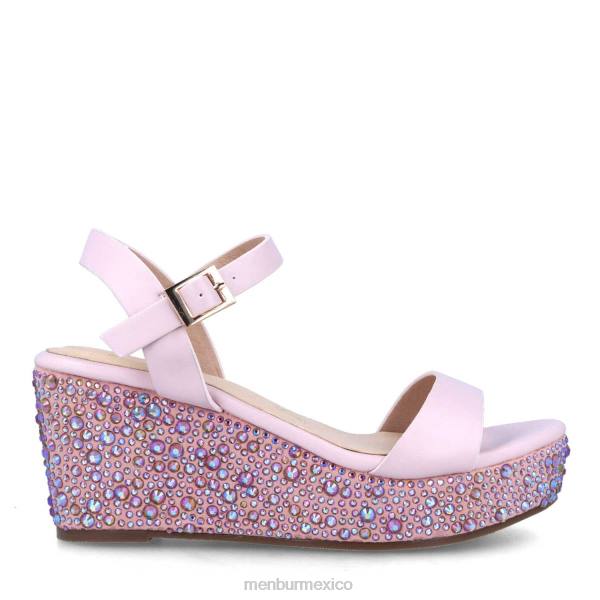 zapato casual elegante Menbur Blumau maquillaje rosa mujer 04JD3628