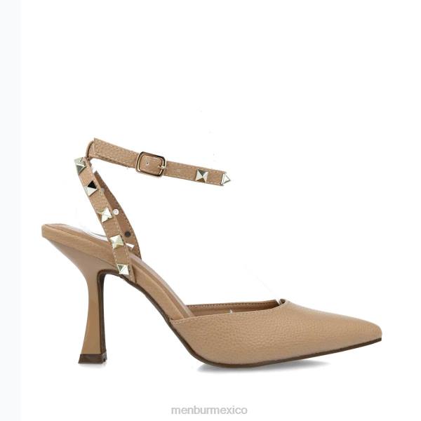 zapato casual elegante Menbur Libra beige mujer 04JD2996