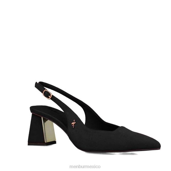 zapato casual elegante Menbur Virgo negro mujer 04JD3478