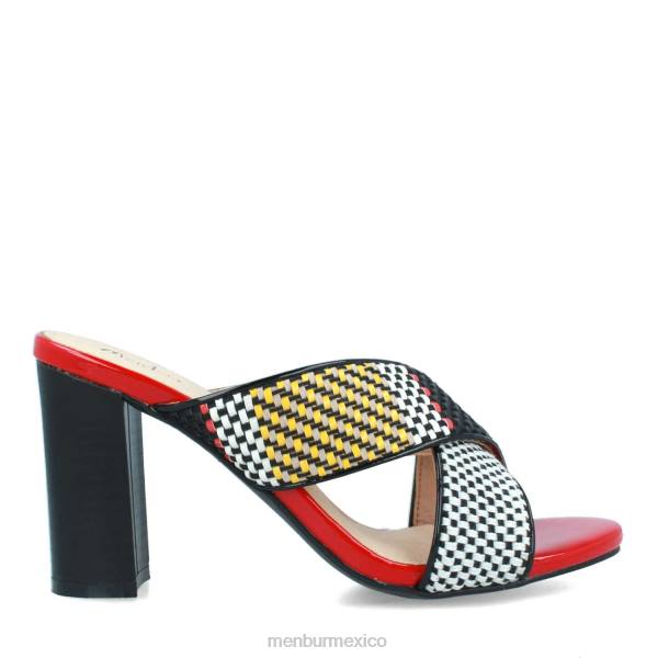 zapato casual elegante Menbur albidona rojo mujer 04JD218