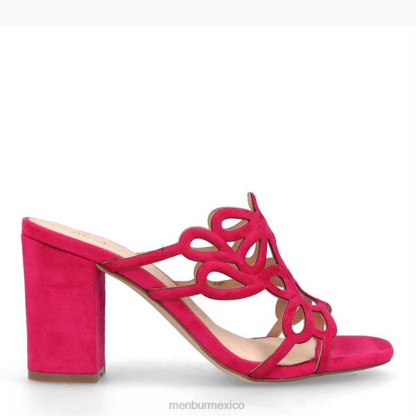 zapato casual elegante Menbur albones rosa mujer 04JD3211