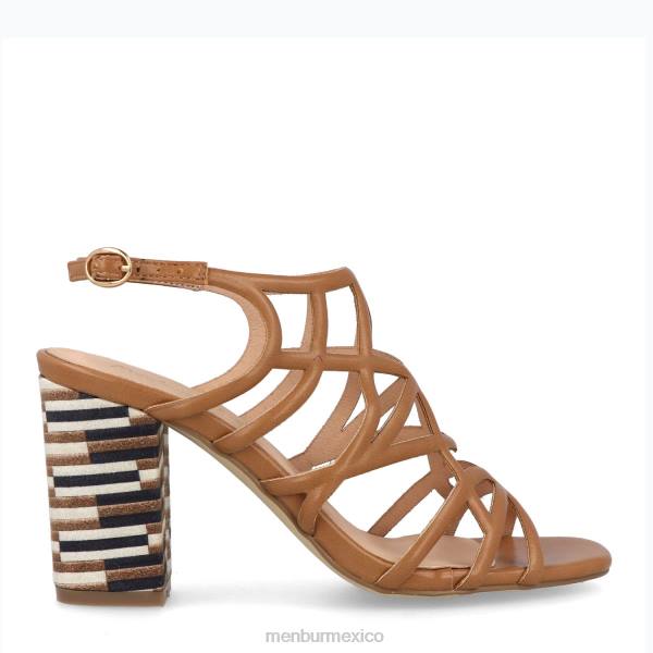 zapato casual elegante Menbur albuzzano beige mujer 04JD314