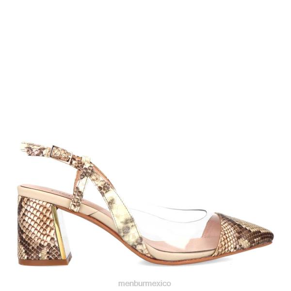 zapato casual elegante Menbur alme beige mujer 04JD3065