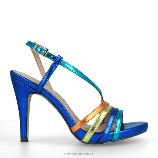 zapato casual elegante Menbur alseño azul medio mujer 04JD321