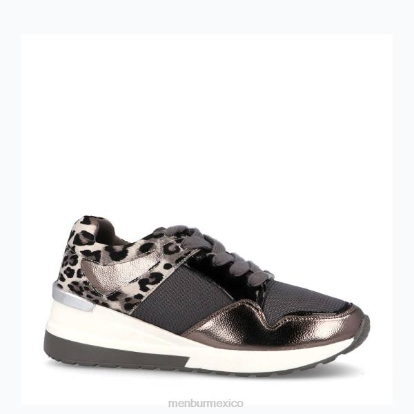 zapato casual elegante Menbur altar gris mujer 04JD3606