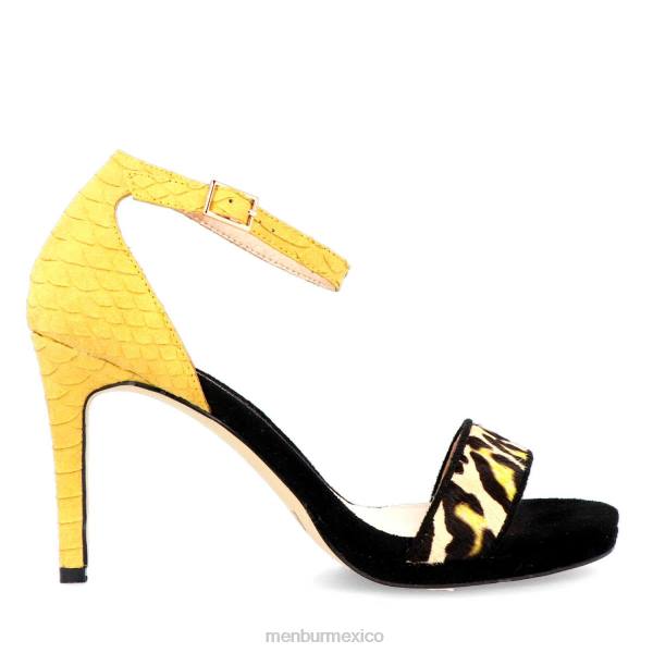 zapato casual elegante Menbur amalfi amarillo mujer 04JD3585