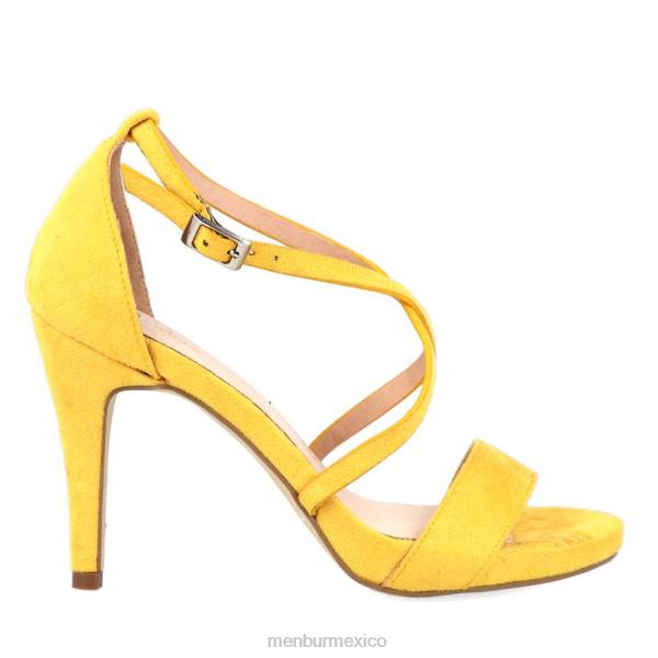 zapato casual elegante Menbur ancarano amarillo mujer 04JD3230