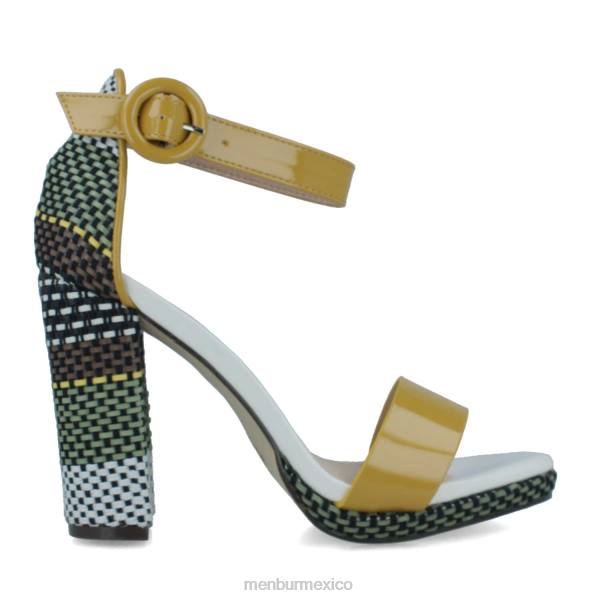 zapato casual elegante Menbur anconella amarillo mujer 04JD209