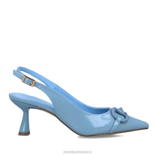 zapato casual elegante Menbur antares azul claro mujer 04JD3008