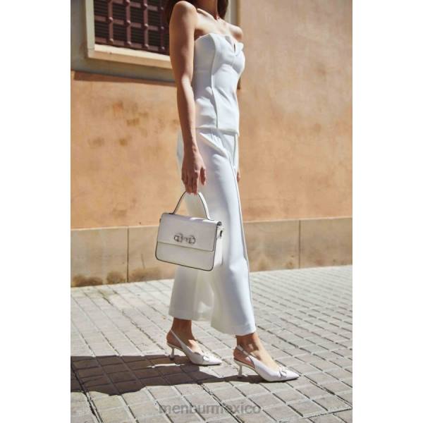 zapato casual elegante Menbur antares blanco mujer 04JD200
