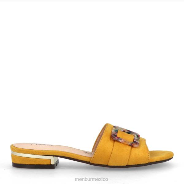 zapato casual elegante Menbur ardor amarillo mujer 04JD3161