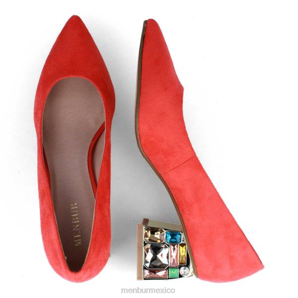 zapato casual elegante Menbur arnoga coral mujer 04JD3360