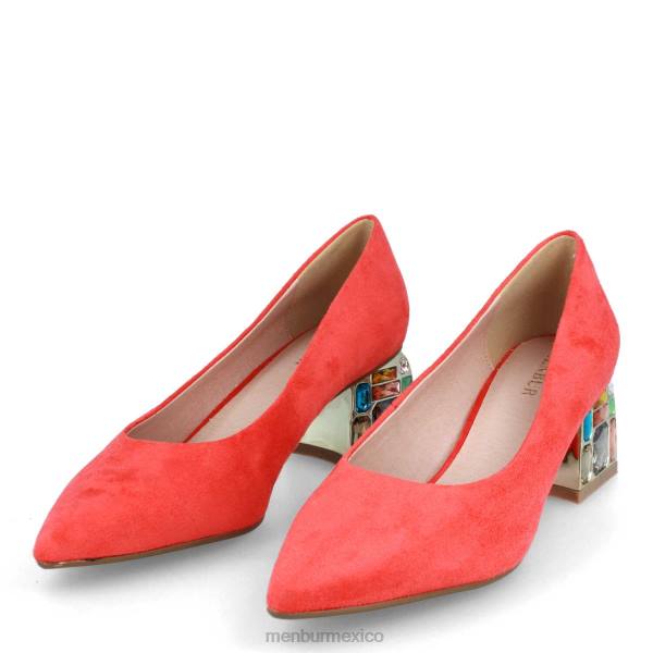 zapato casual elegante Menbur arnoga coral mujer 04JD3360