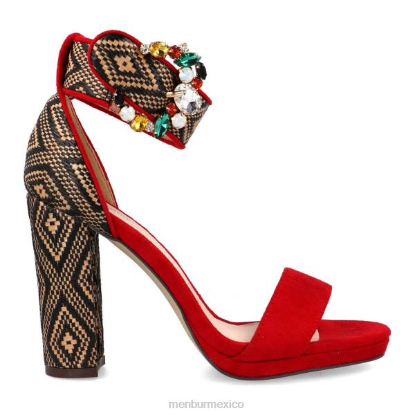 zapato casual elegante Menbur arola rojo mujer 04JD3038