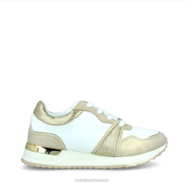 zapato casual elegante Menbur artemisio oro mujer 04JD526