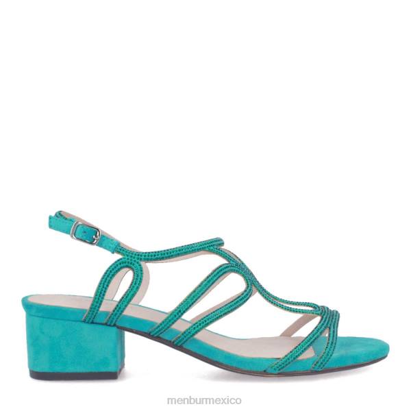 zapato casual elegante Menbur básico azul medio mujer 04JD360