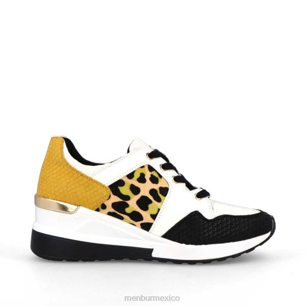 zapato casual elegante Menbur baglioni amarillo mujer 04JD3433