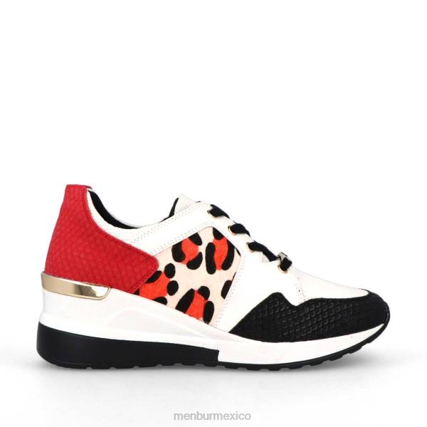 zapato casual elegante Menbur baglioni rojo mujer 04JD434