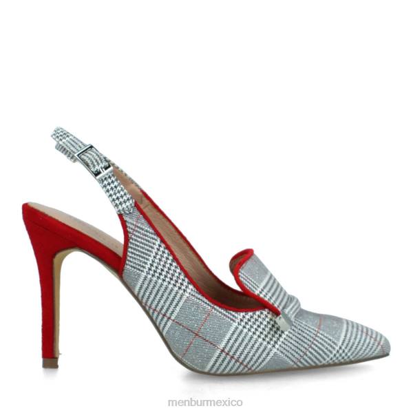 zapato casual elegante Menbur baressa rojo mujer 04JD269