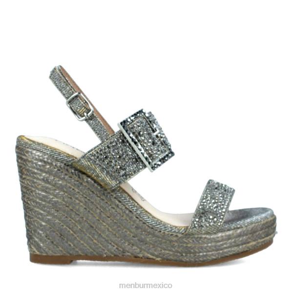 zapato casual elegante Menbur barlassina gris mujer 04JD3531