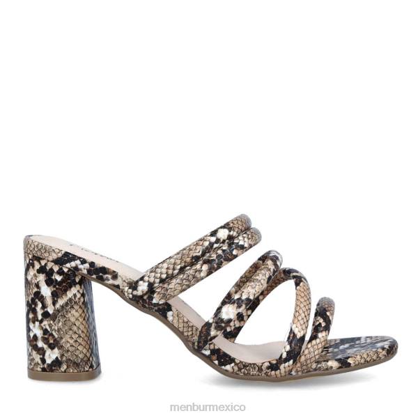 zapato casual elegante Menbur baschi beige mujer 04JD3162