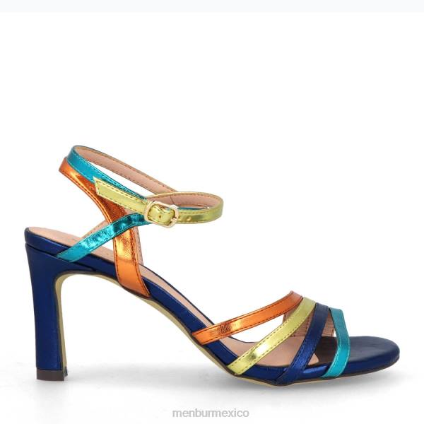 zapato casual elegante Menbur baselga azul medio mujer 04JD3311