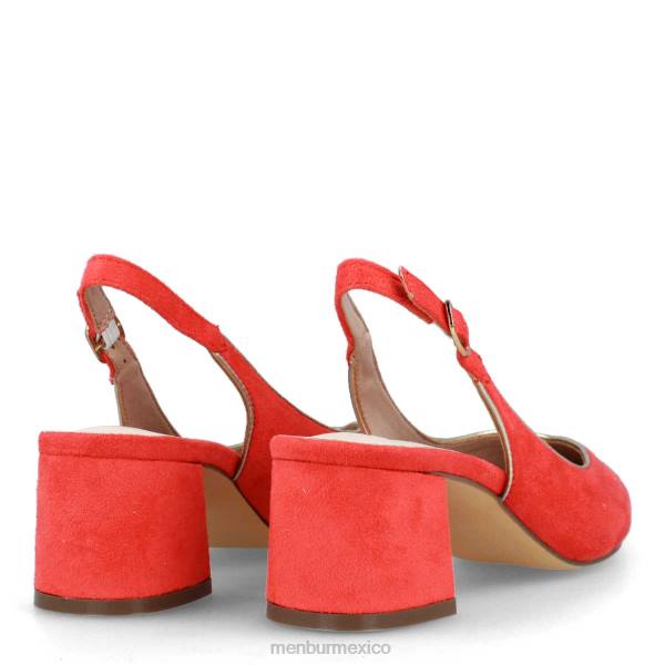 zapato casual elegante Menbur beinasco coral mujer 04JD3061