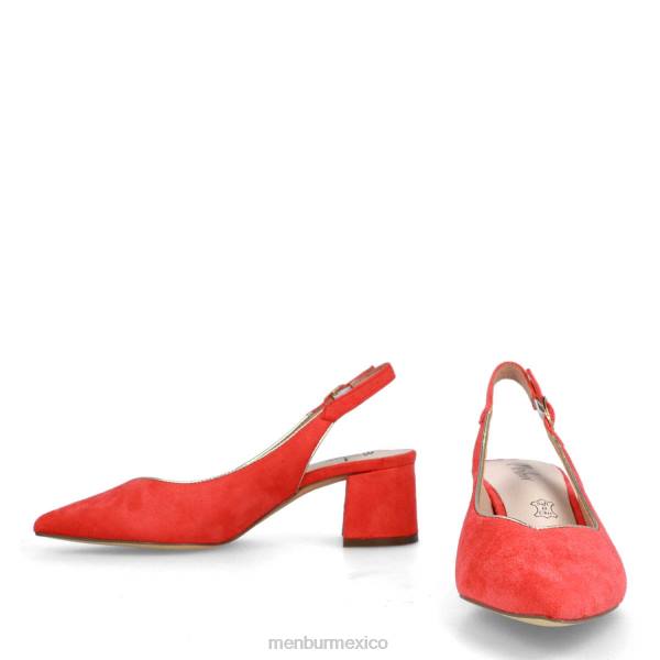 zapato casual elegante Menbur beinasco coral mujer 04JD3061