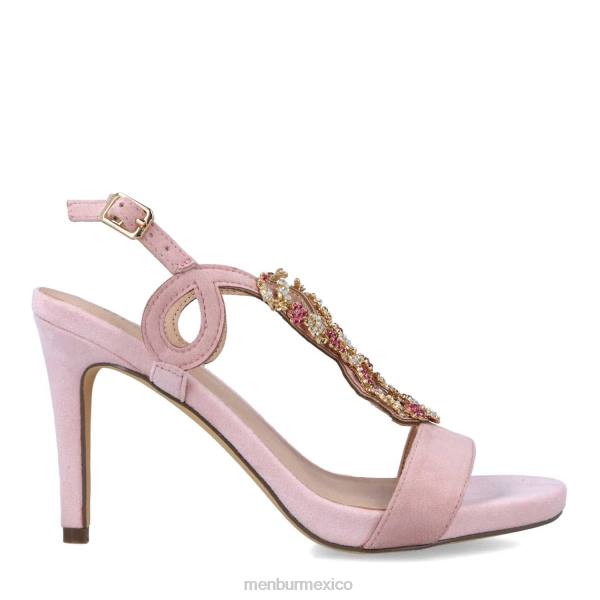 zapato casual elegante Menbur beivares maquillaje rosa mujer 04JD3103