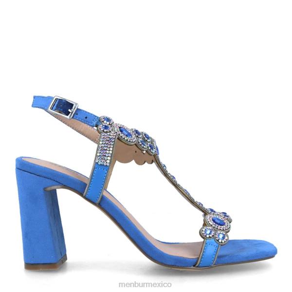 zapato casual elegante Menbur belfiore azul claro mujer 04JD3573