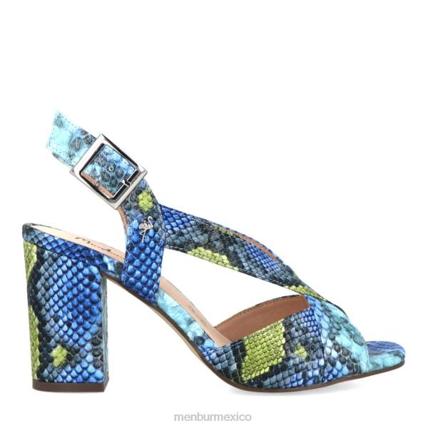 zapato casual elegante Menbur bellagra azul medio mujer 04JD3224