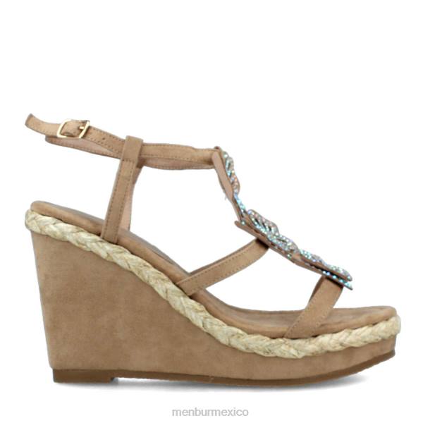 zapato casual elegante Menbur bellamonte beige mujer 04JD3042