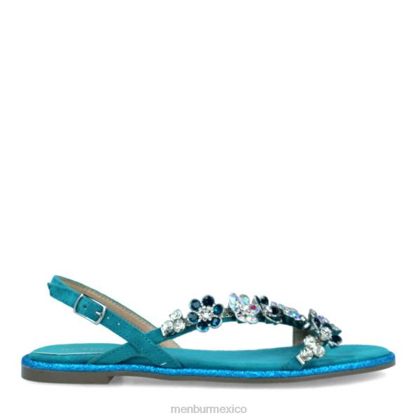 zapato casual elegante Menbur bergi azul medio mujer 04JD3526