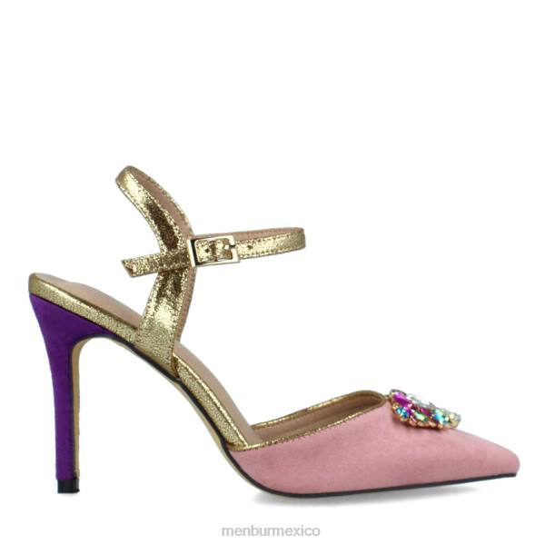 zapato casual elegante Menbur bertigaro maquillaje rosa mujer 04JD3136