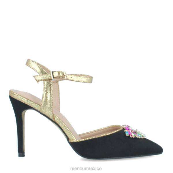 zapato casual elegante Menbur bertigaro negro mujer 04JD267