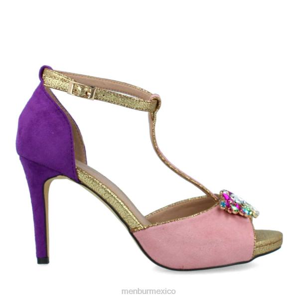 zapato casual elegante Menbur biauzzo maquillaje rosa mujer 04JD3084