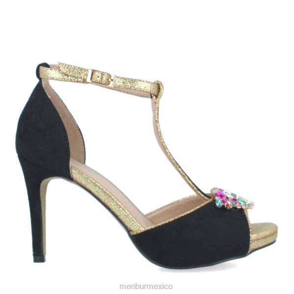 zapato casual elegante Menbur biauzzo negro mujer 04JD240