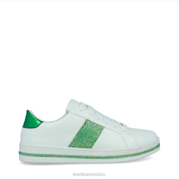 zapato casual elegante Menbur bionaz verde mujer 04JD532