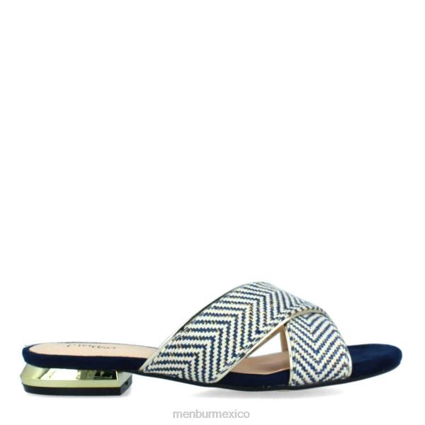 zapato casual elegante Menbur bisencio azul oscuro mujer 04JD3146