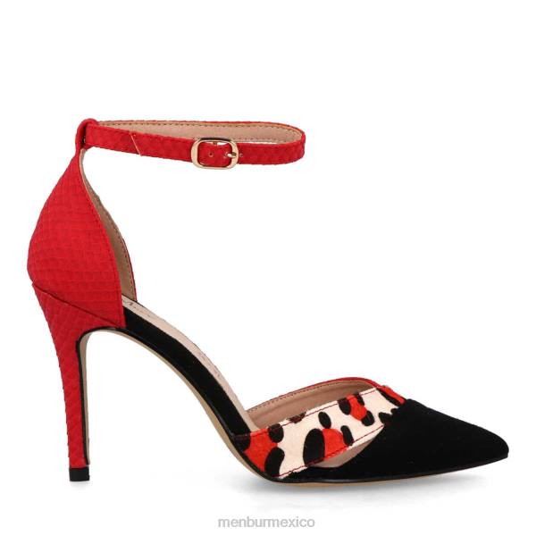 zapato casual elegante Menbur bisenti rojo mujer 04JD3596