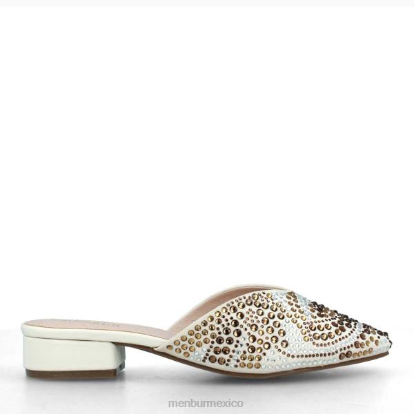 zapato casual elegante Menbur bivona beige mujer 04JD273