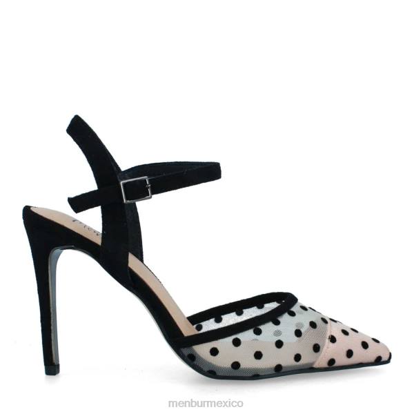 zapato casual elegante Menbur blavy negro mujer 04JD371