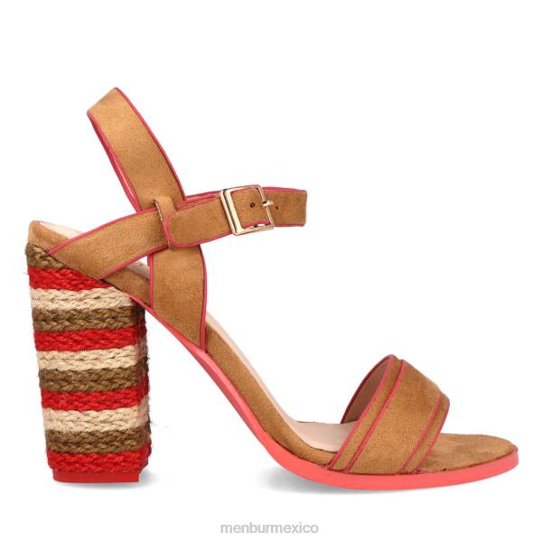 zapato casual elegante Menbur bonavigo beige mujer 04JD488