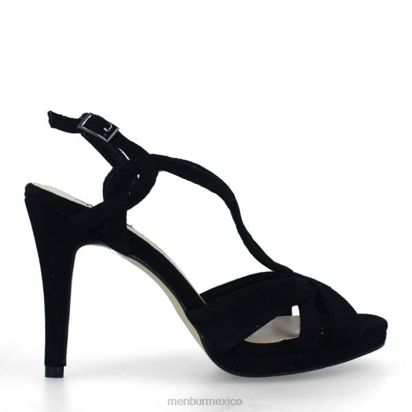 zapato casual elegante Menbur bordonaro negro mujer 04JD3304