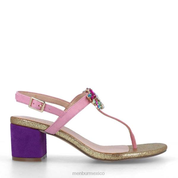 zapato casual elegante Menbur borriana maquillaje rosa mujer 04JD3121