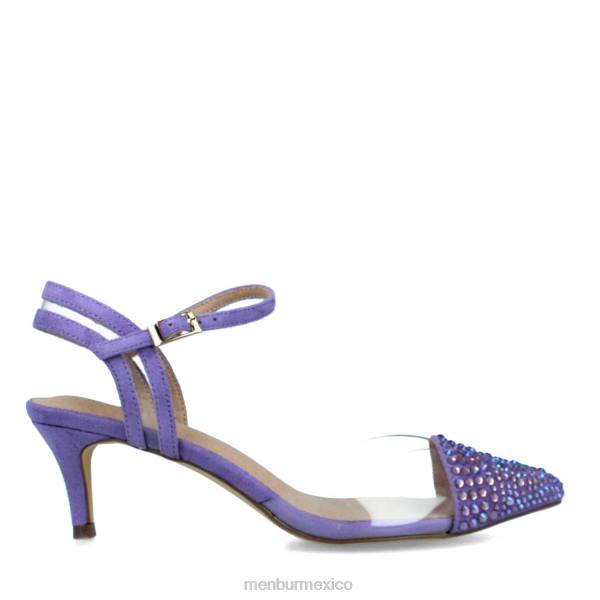 zapato casual elegante Menbur braulines Violeta mujer 04JD3070
