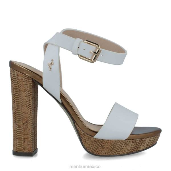zapato casual elegante Menbur brescello blanco mujer 04JD220