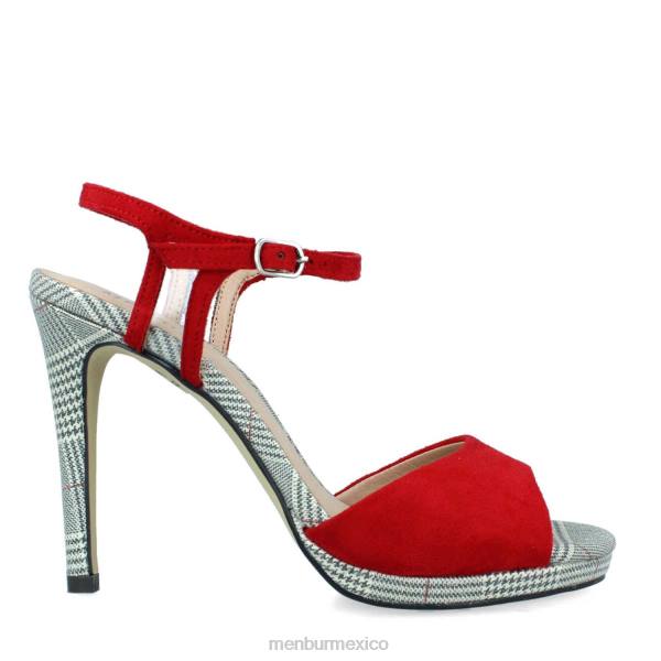 zapato casual elegante Menbur brescia rojo mujer 04JD242