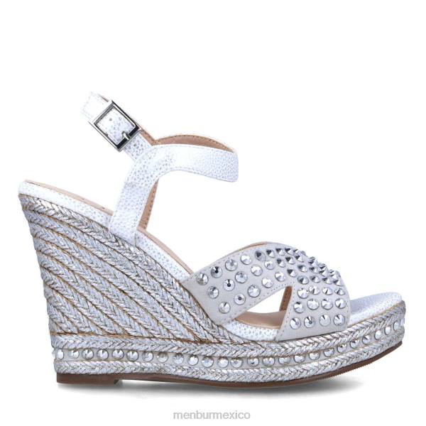 zapato casual elegante Menbur breuil plata mujer 04JD3076