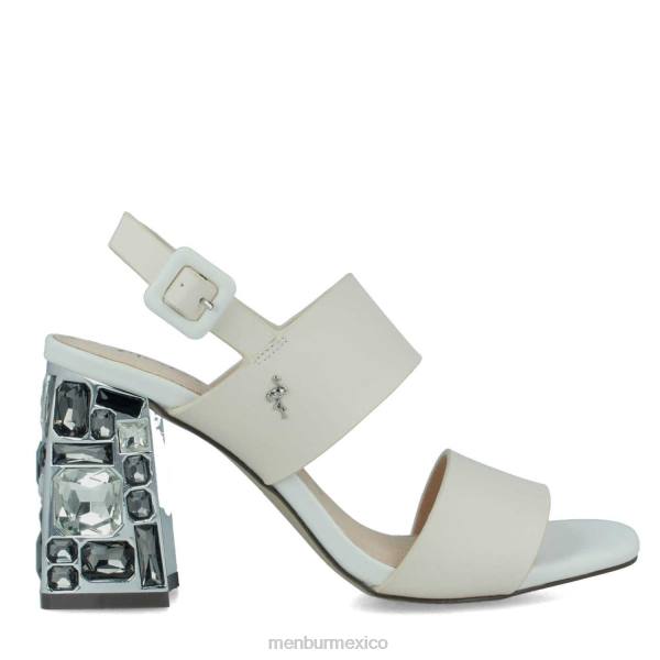 zapato casual elegante Menbur brindisi blanco mujer 04JD3098